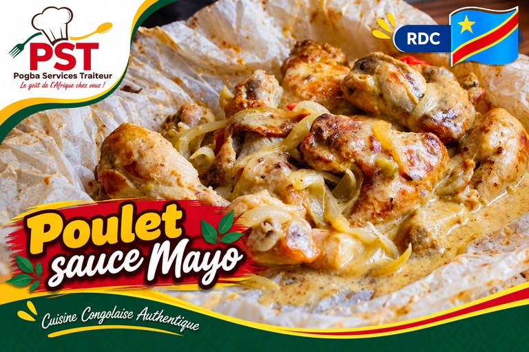 Poulet sauce mayo